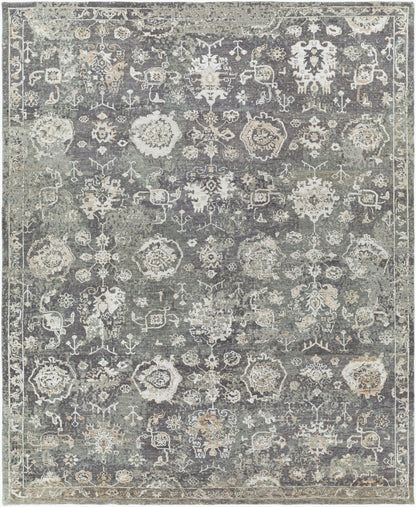 Alfombra Sufi SUF-2301 de 8' x 10' hecha a mano