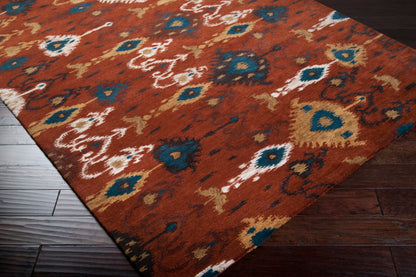Alfombra de lana hecha a mano Surroundings SUR-1011 de 9' x 12'