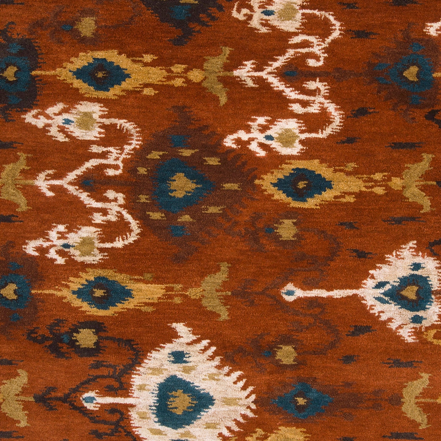 Alfombra de lana hecha a mano Surroundings SUR-1011 de 9' x 12'