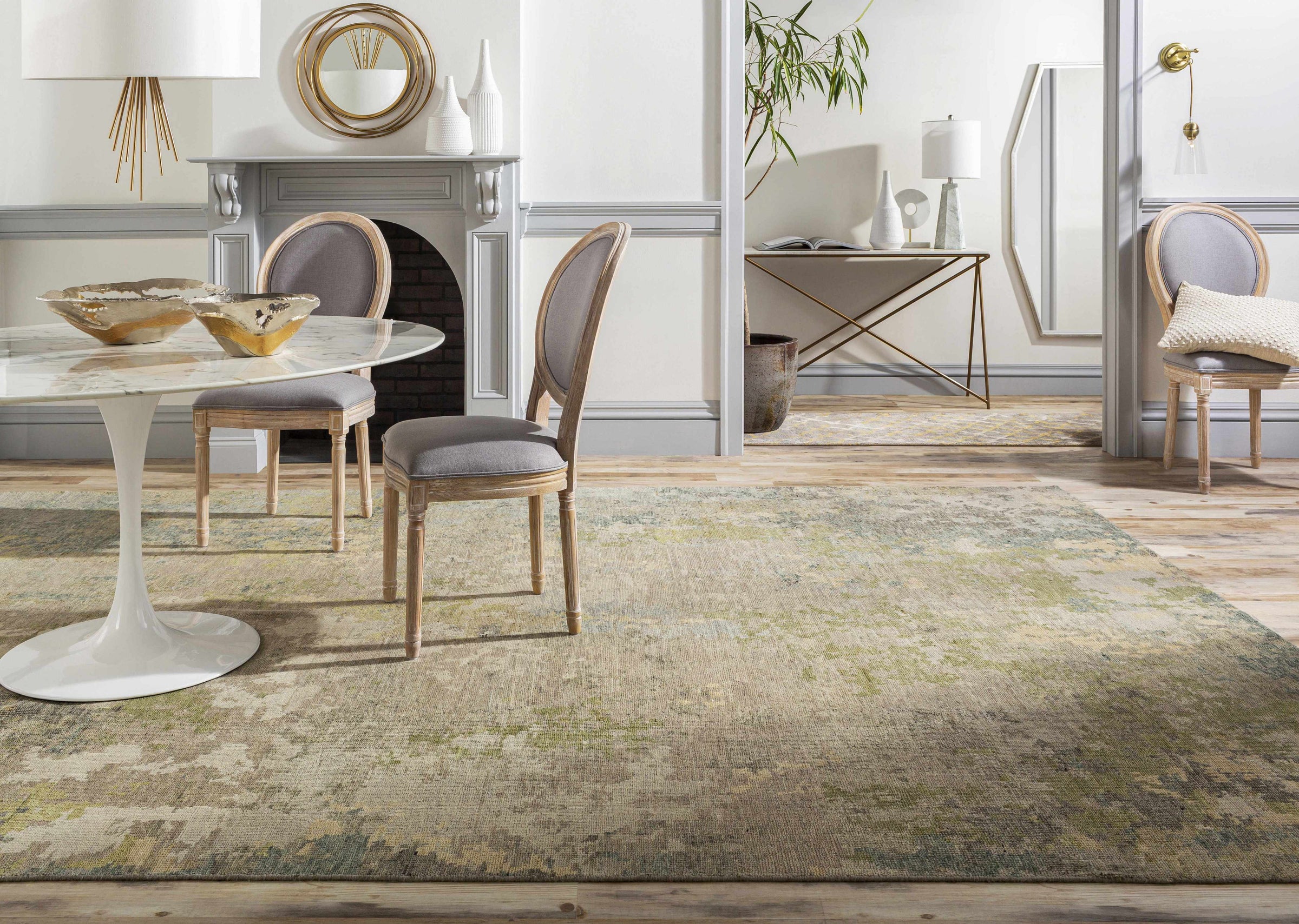Platinum PLAT-9018 Hand Knotted Rug