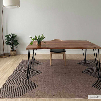 Ez Jute EZT-2314 Machine Woven Rug