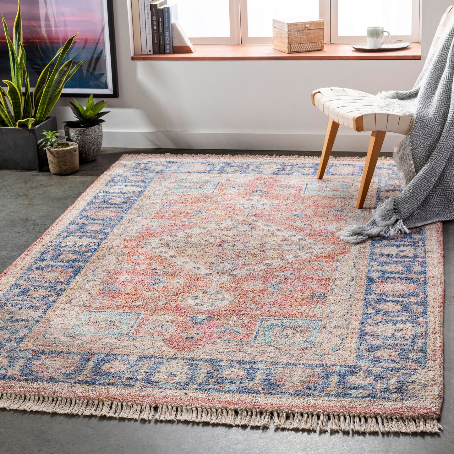 Alfombra decorativa hecha a mano Sivas SVS-2303 de 2' x 3'