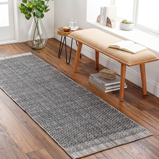 Sycamore SYC-2301 8ft Runner Handmade Recyled Runner Rug