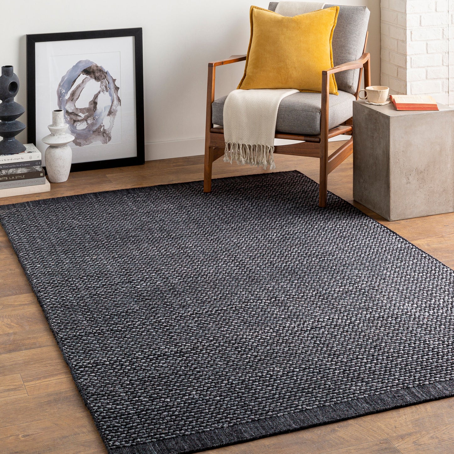 Sycamore SYC-2302 2' x 3' Handmade Recyled Accent Rug