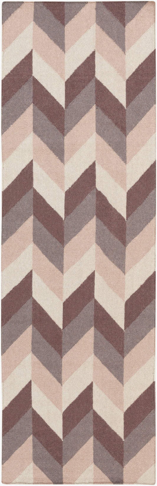 Talitha TAL-1002 8ft Runner Handmade Wool Runner Rug