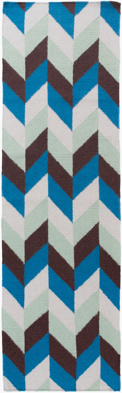 Talitha TAL-1003 8ft Runner Handmade Wool Runner Rug