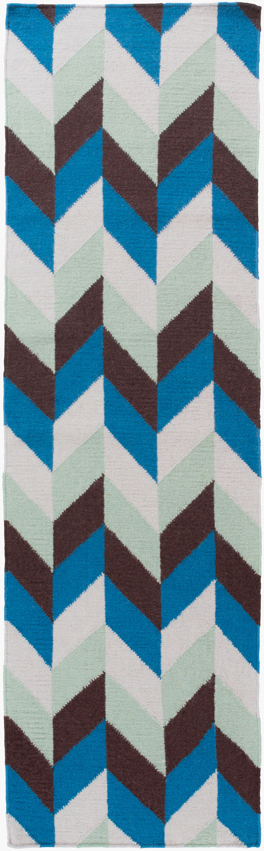 Talitha TAL-1003 8ft Runner Handmade Wool Runner Rug