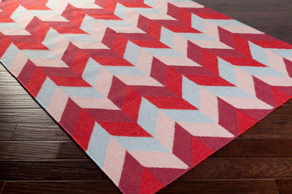 Talitha TAL-1005 Alfombra decorativa de lana hecha a mano de 2' x 3'