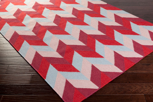 Talitha TAL-1005 Alfombra decorativa de lana hecha a mano de 2' x 3'