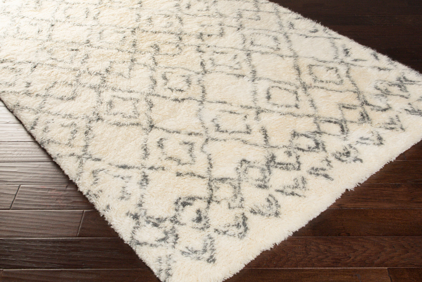 Tasman TAS-4500 2' x 3' Handmade Wool Accent Rug