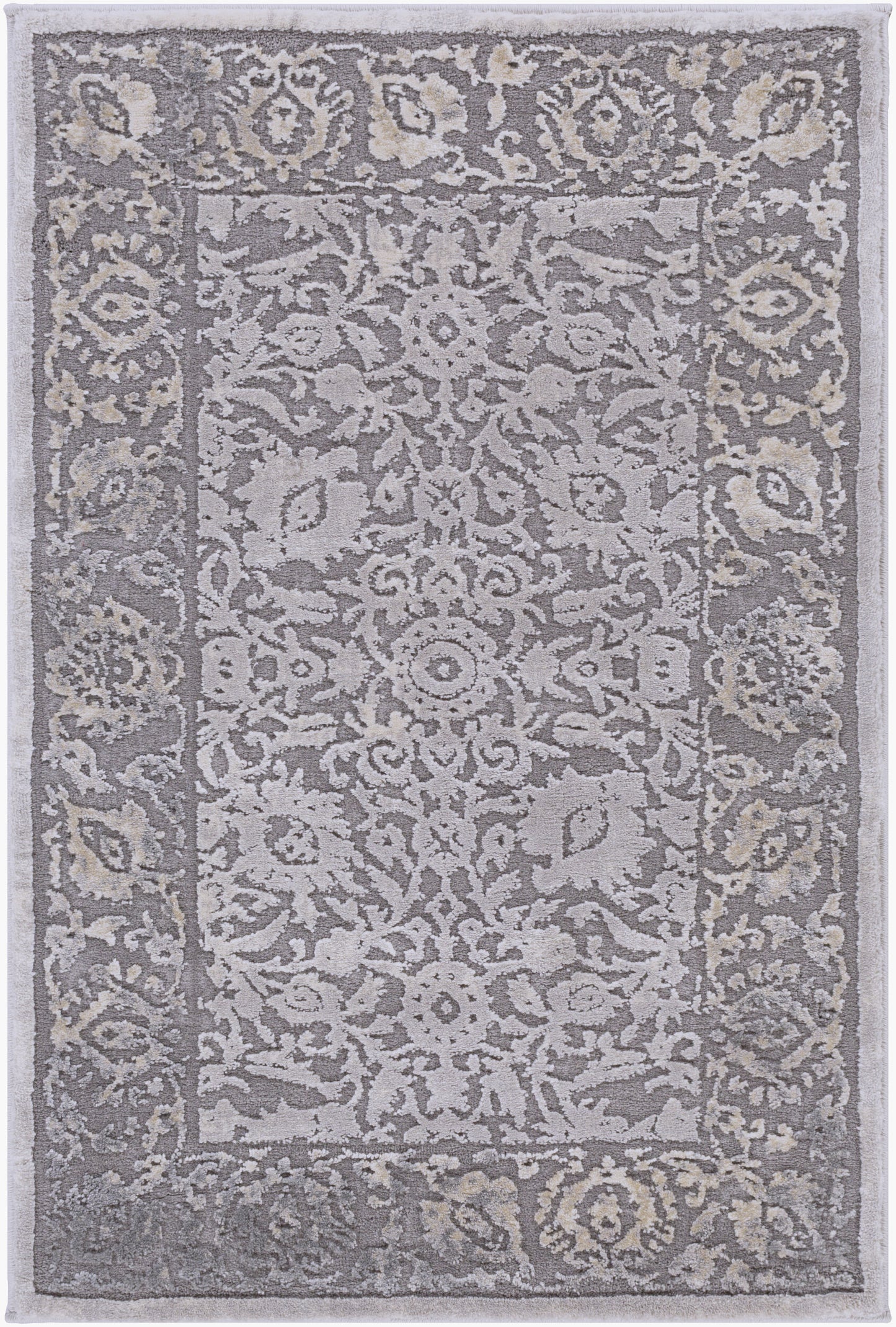Tibetan TBT-2302 2' x 3' Machine Woven Accent Rug