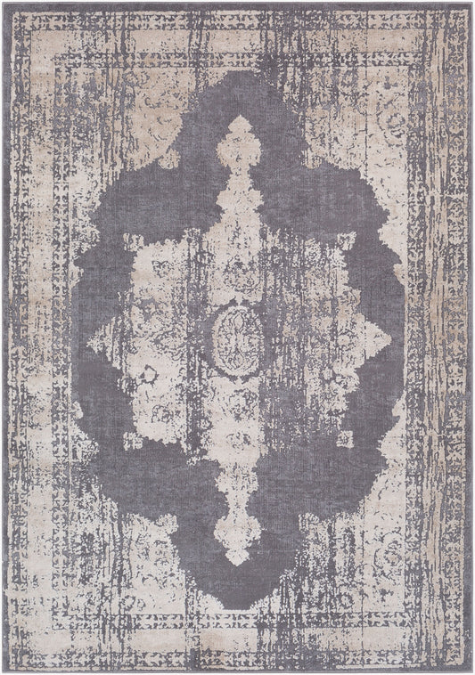 Tibetan TBT-2310 5' x 7' Machine Woven Area Rug