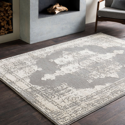 Tibetan TBT-2310 6' x 9' Oval Machine Woven Area Rug