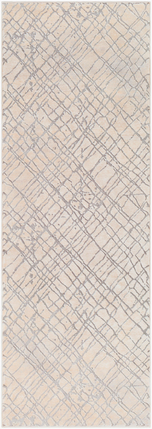 Tibetan TBT-2314 7ft Runner Machine Woven Runner Rug