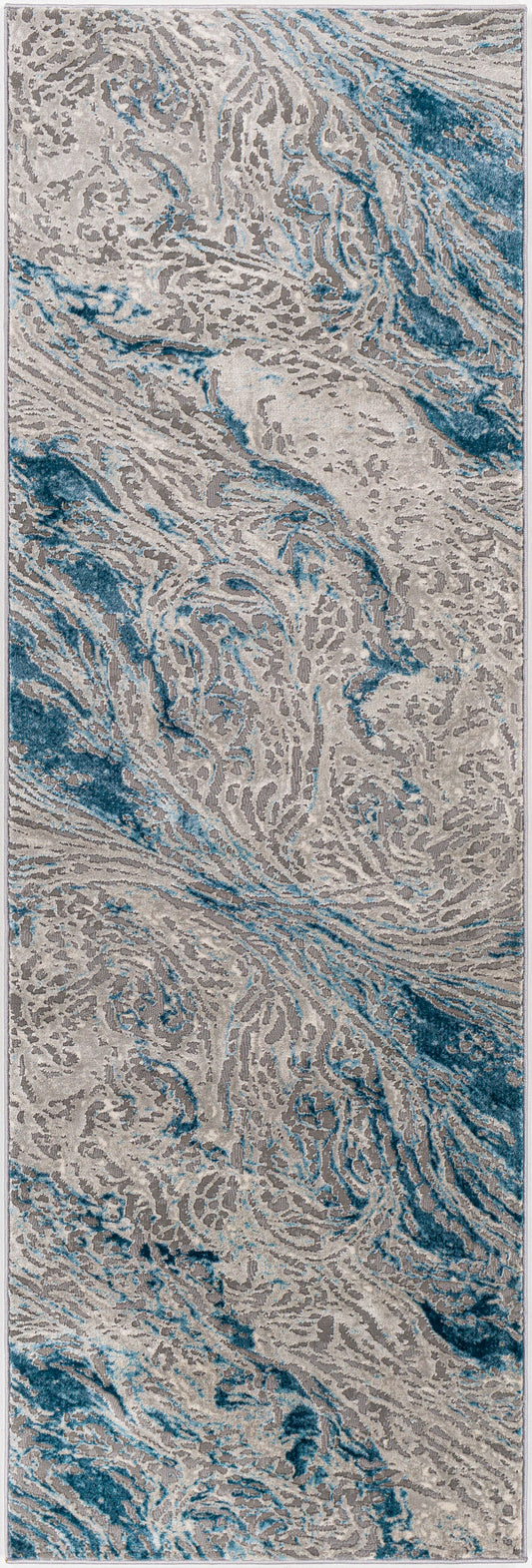 Tibetan TBT-2326 7ft Runner Machine Woven Runner Rug