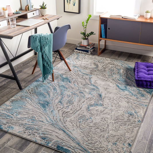Tibetan TBT-2326 9' x 12' Machine Woven Area Rug