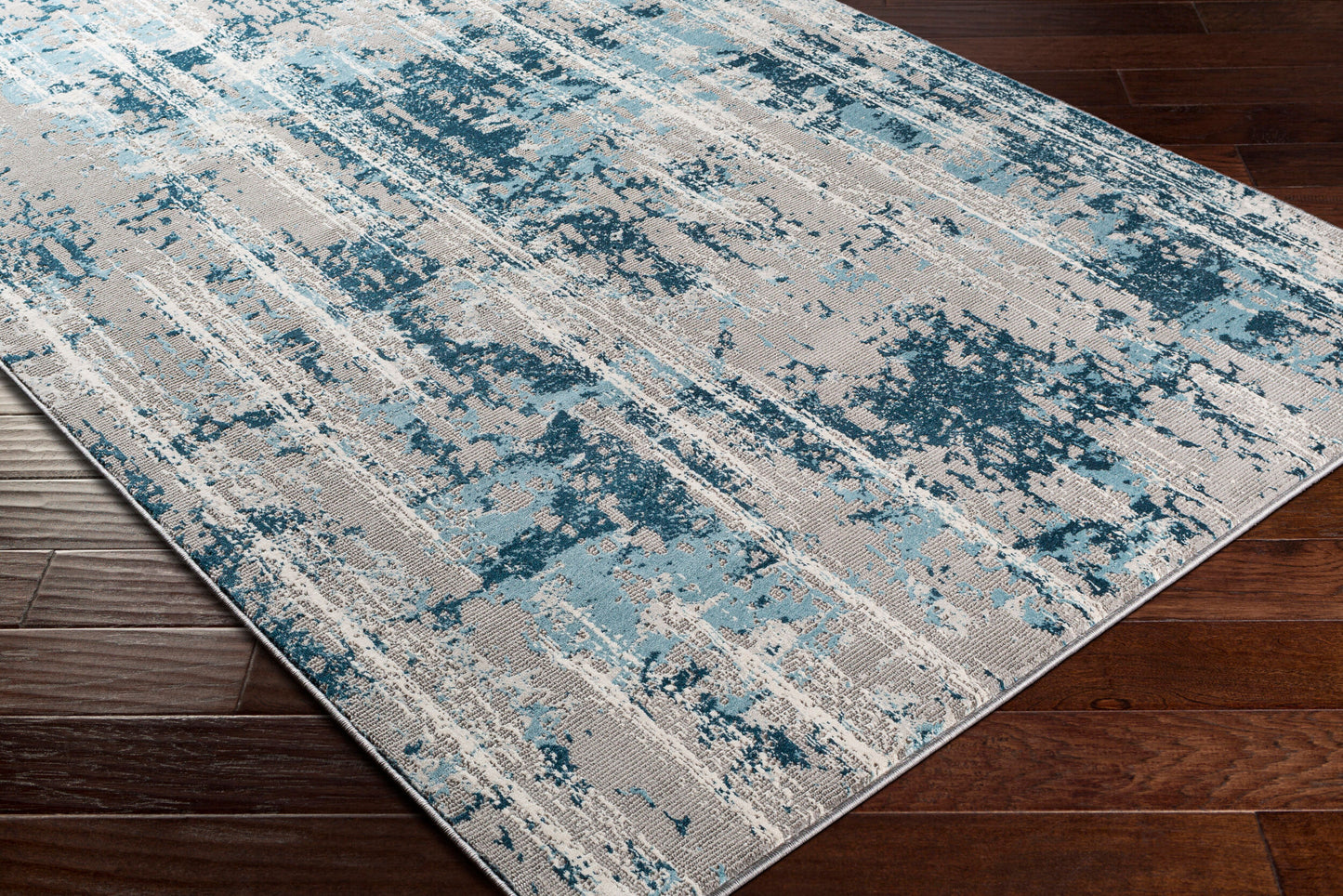 Alfombra tibetana TBT-2331 de 2,44 m x 3,05 m, tejida a máquina