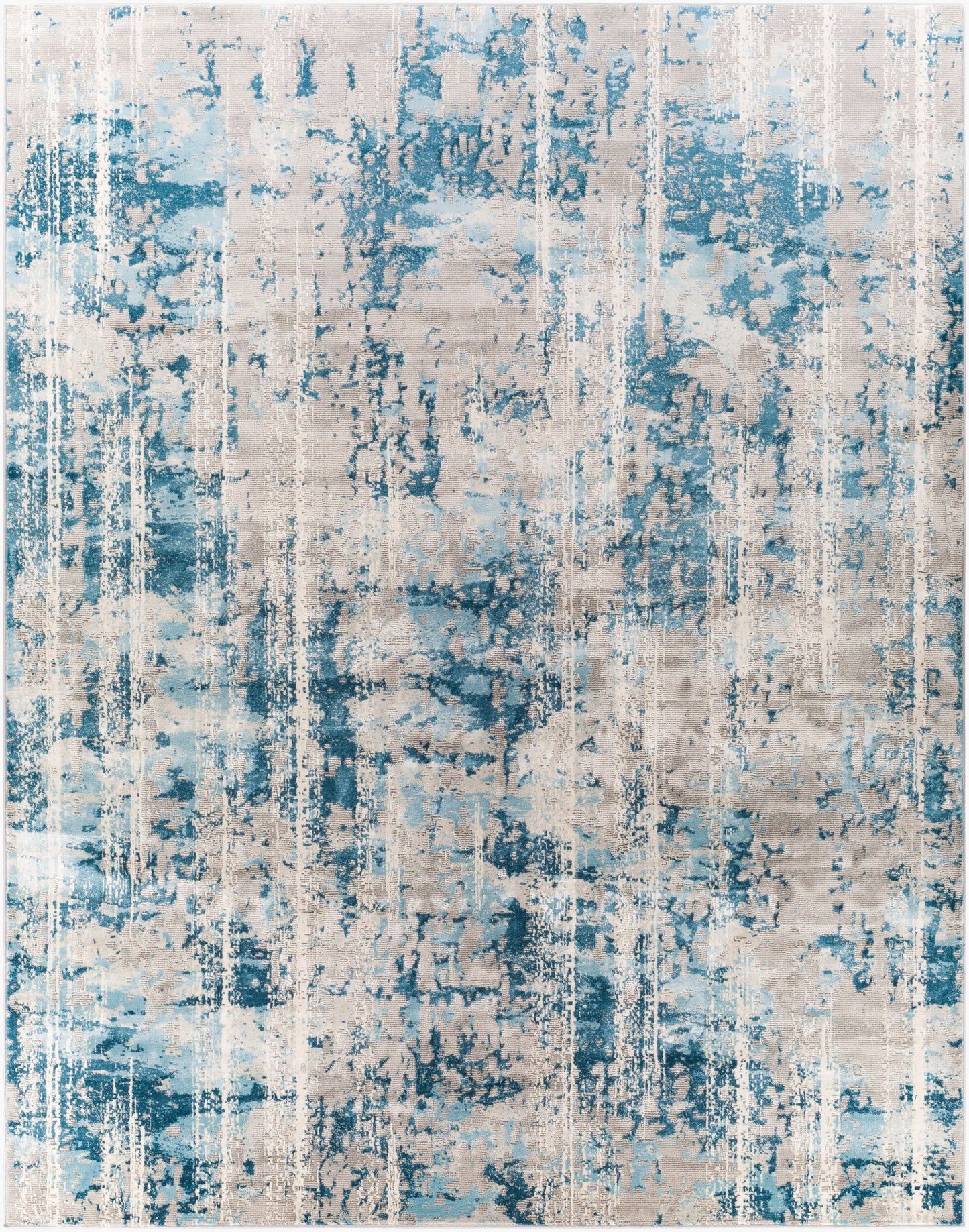 Alfombra tibetana TBT-2331 de 2,44 m x 3,05 m, tejida a máquina