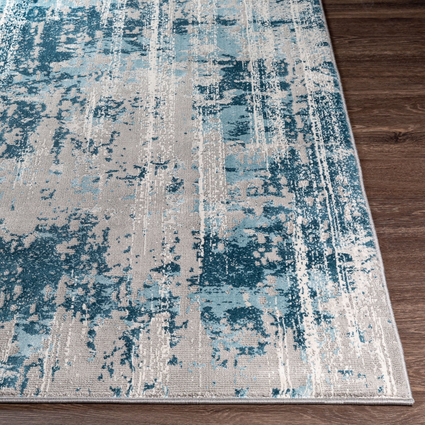 Alfombra tibetana TBT-2331 de 2,44 m x 3,05 m, tejida a máquina