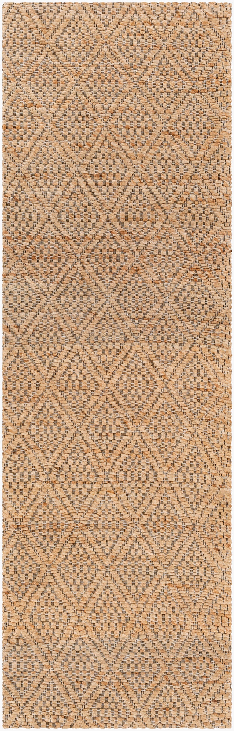 Alfombra de yute hecha a mano Trace TCE-2300 de 2,4 m