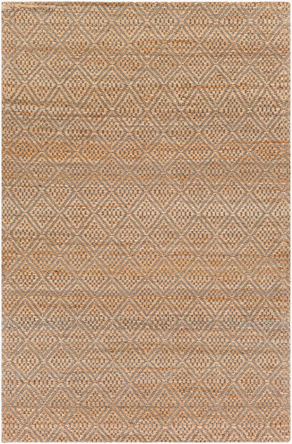 Alfombra de yute hecha a mano Trace TCE-2300 de 1,52 m x 2,13 m
