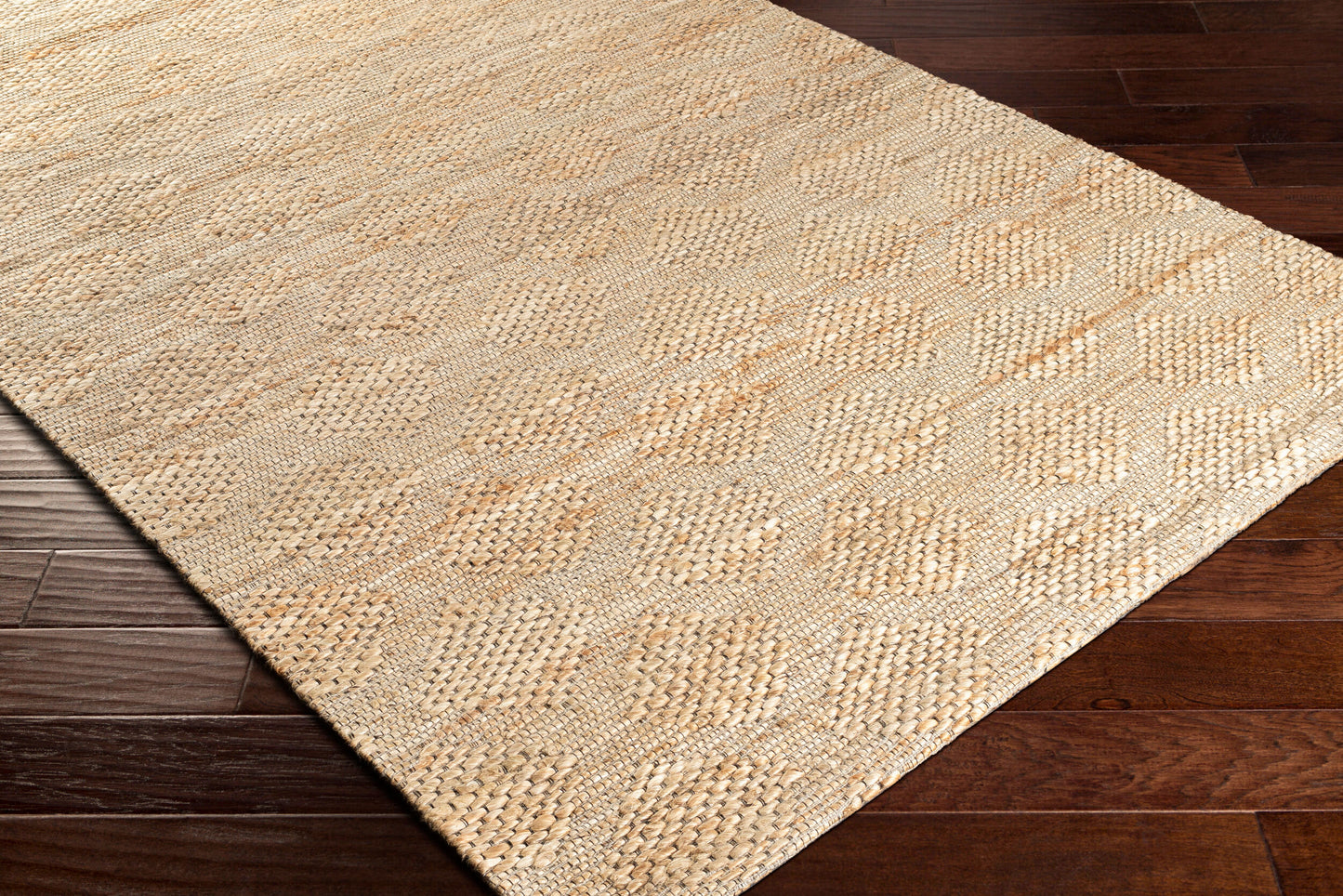 Alfombra de yute hecha a mano Trace TCE-2303 de 2,7 x 3,6 m