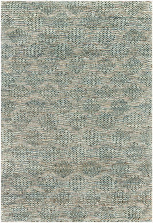 Alfombra decorativa de yute hecha a mano Trace TCE-2305 de 2' x 3'