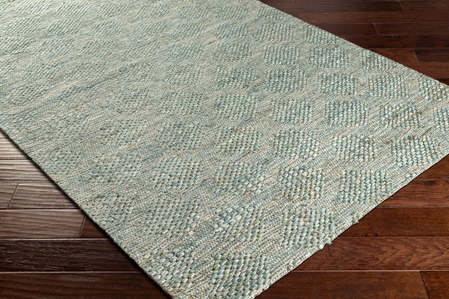Alfombra decorativa de yute hecha a mano Trace TCE-2305 de 2' x 3'