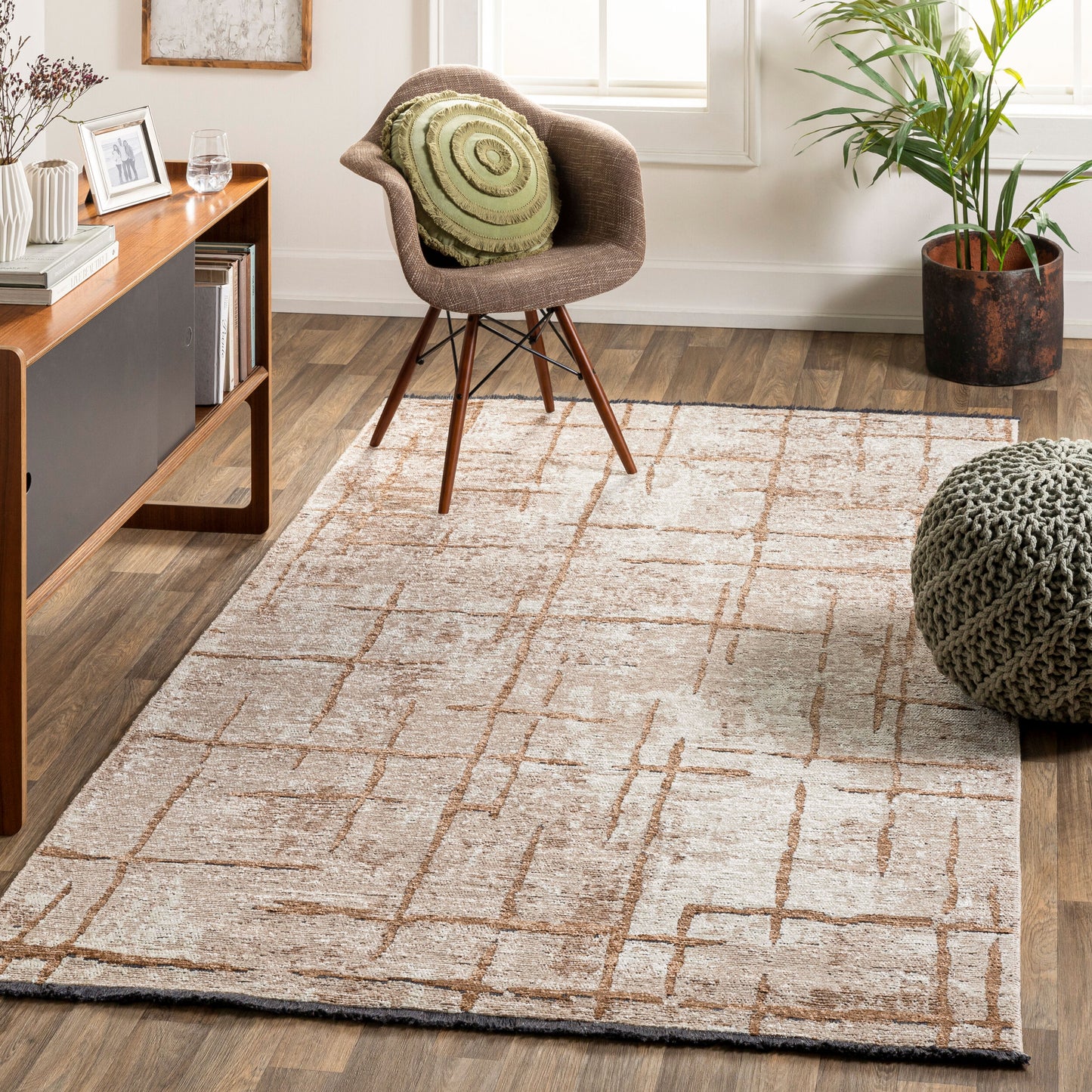 Alfombra tejida a máquina Toscana TCN-2301 de 1,83 m x 2,74 m