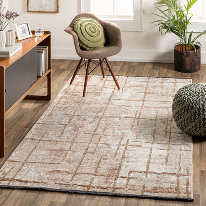 Alfombra tejida a máquina Toscana TCN-2301 de 1,83 m x 2,74 m