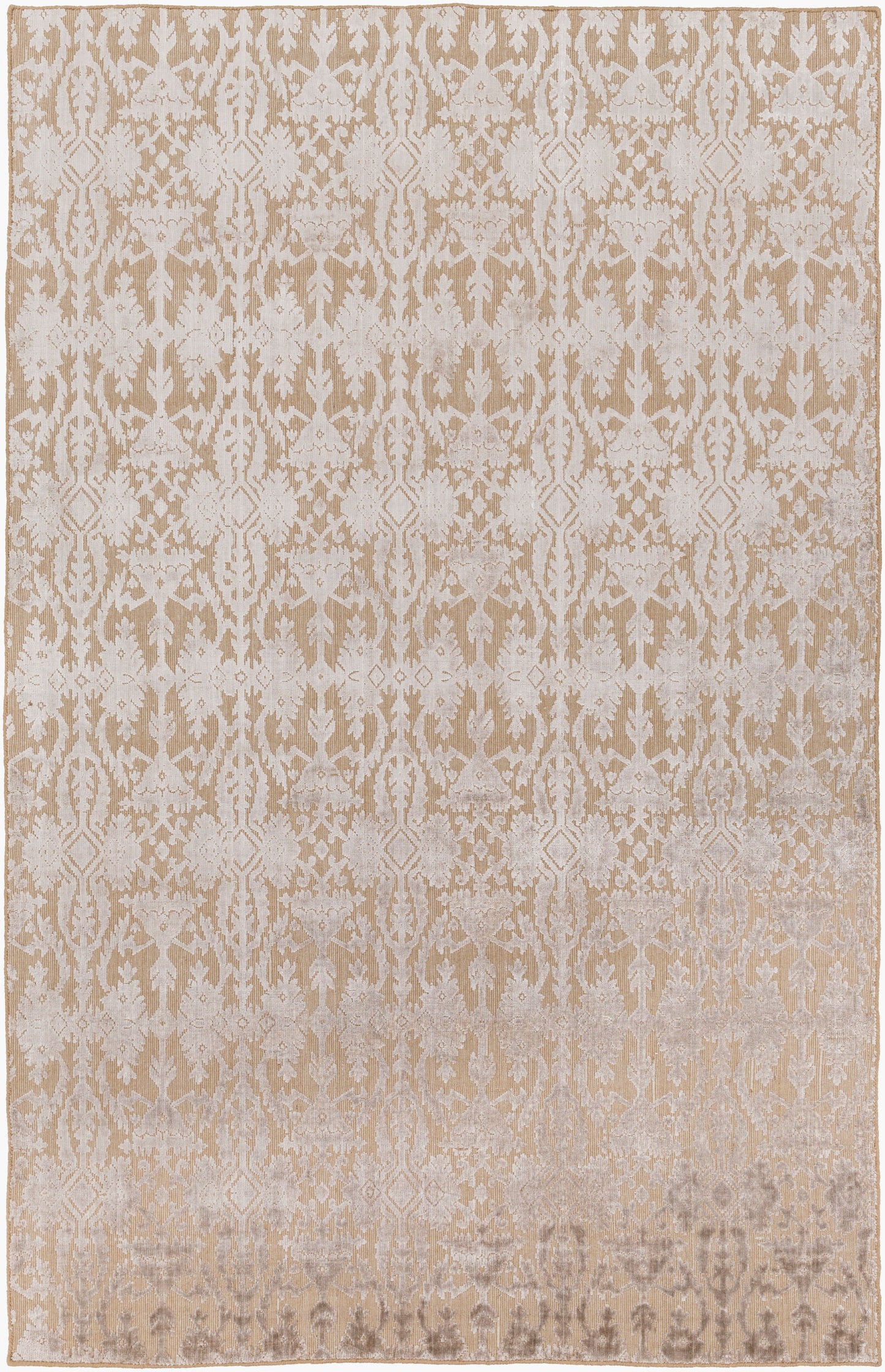 Alfombra hecha a mano Tidal TDL-1044 de 1,83 m x 2,74 m