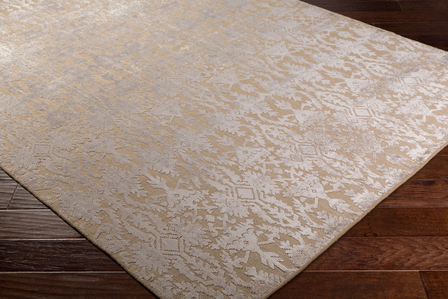 Alfombra hecha a mano Tidal TDL-1044 de 1,83 m x 2,74 m