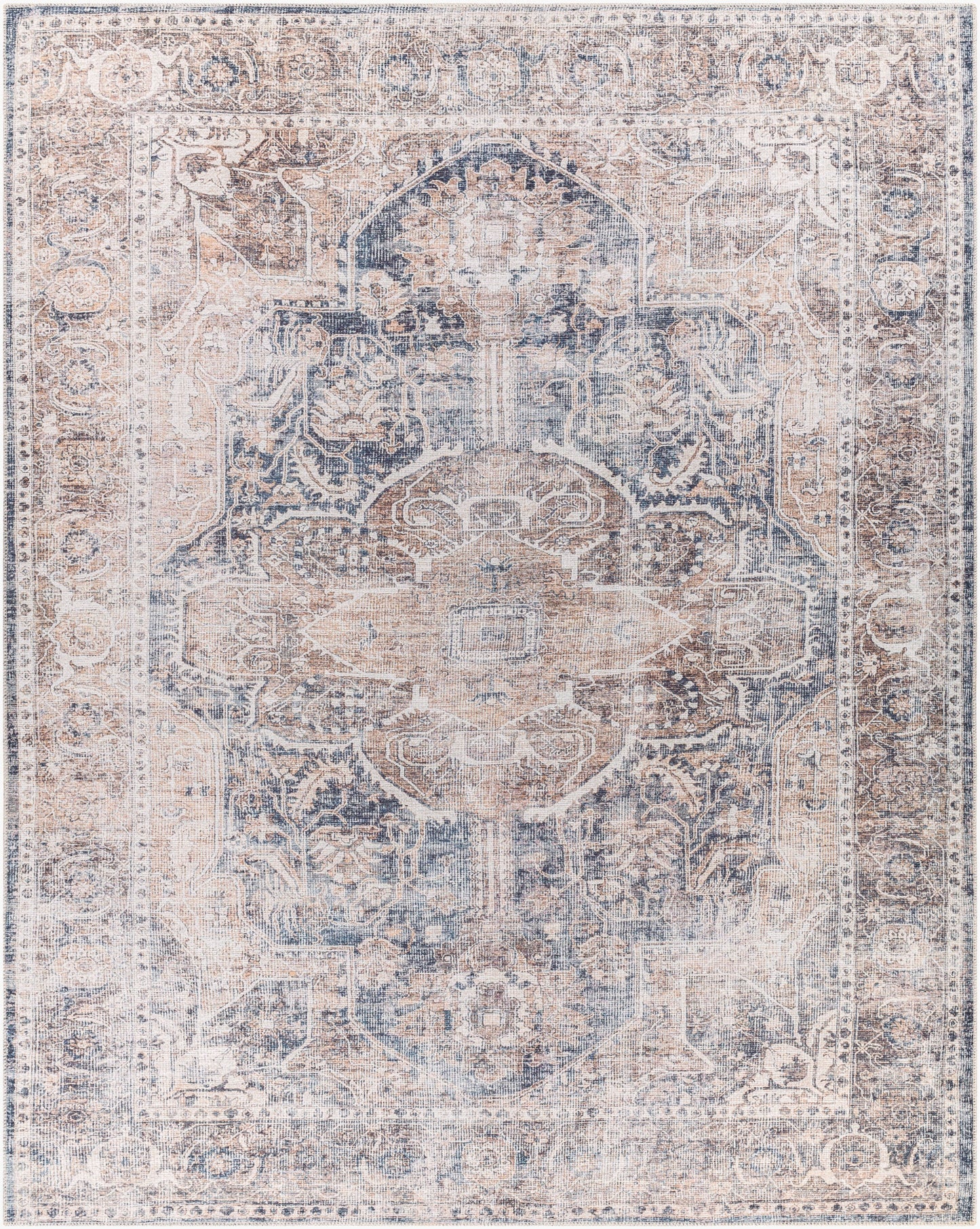 Tahmis THI-2700 8' x 10' Machine Woven Washable Area Rug