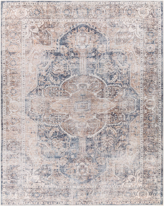 Tahmis THI-2700 8' x 10' Machine Woven Washable Area Rug