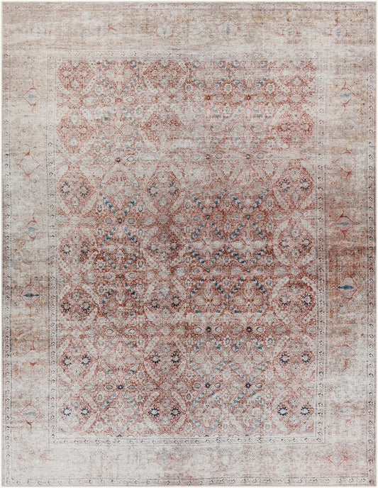 Tahmis THI-2703 8' x 10' Machine Woven Washable Area Rug