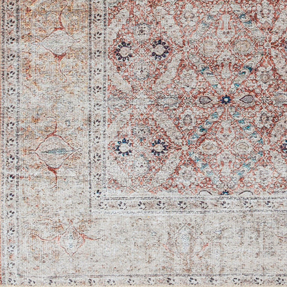 Tahmis THI-2703 2' x 3' Machine Woven Washable Accent Rug
