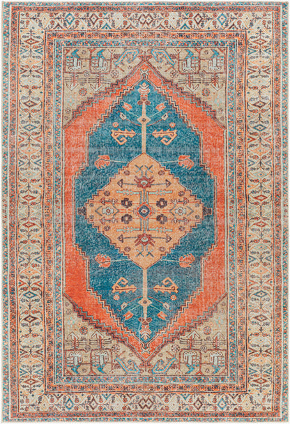 Tahmis THI-2704 9' x 12' Machine Woven Washable Area Rug