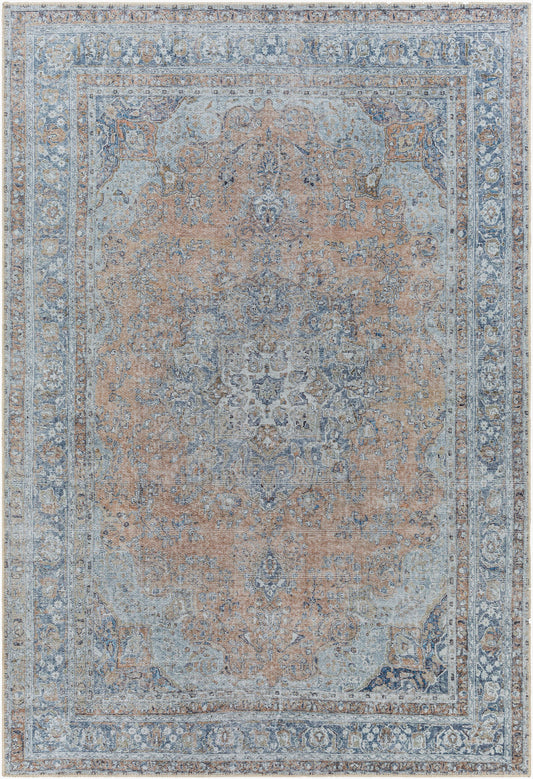 Tahmis THI-2705 5' x 7' Machine Woven Washable Area Rug