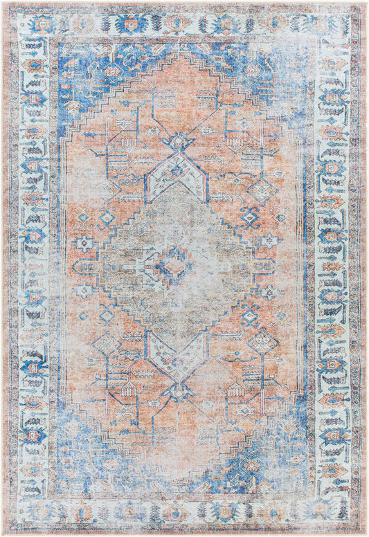 Tahmis THI-2707 2' x 3' Machine Woven Washable Accent Rug