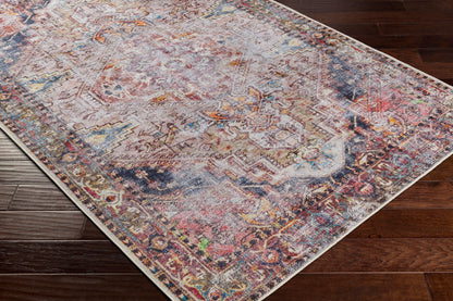 Tahmis THI-2709 8ft Runner Machine Woven Washable Runner Rug