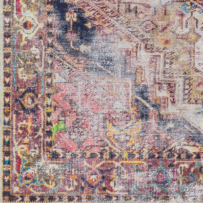 Tahmis THI-2709 8ft Runner Machine Woven Washable Runner Rug