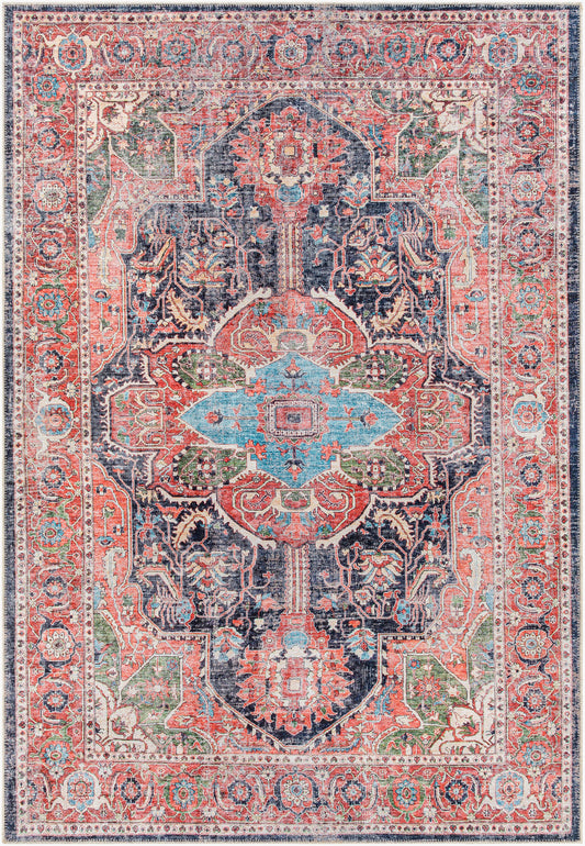 Tahmis THI-2712 9' x 12' Machine Woven Washable Area Rug