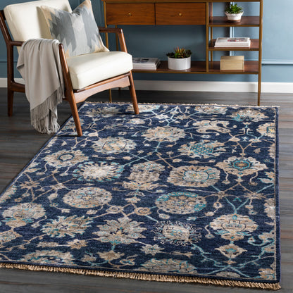 Theodora THO-3007 8ft Runner Handmade Faux Silk Runner Rug