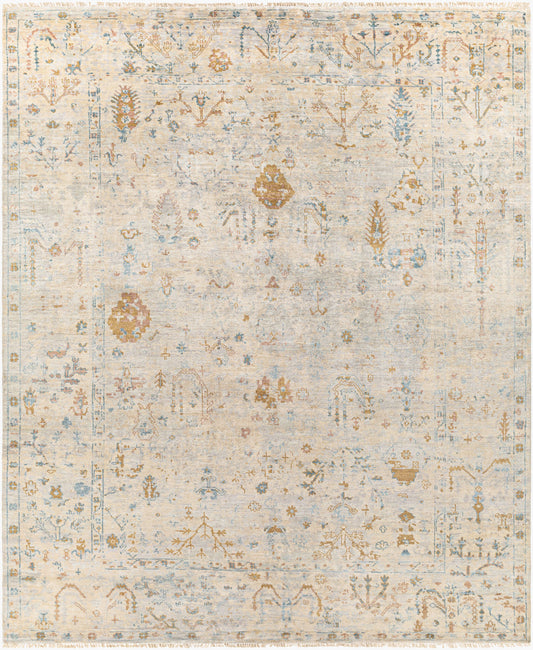 Theodora THO-3010 8' x 10' Handmade Faux Silk Area Rug