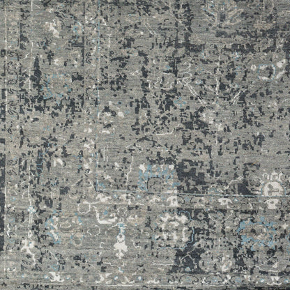 Theodora THO-3011 2' x 3' Handmade Faux Silk Accent Rug