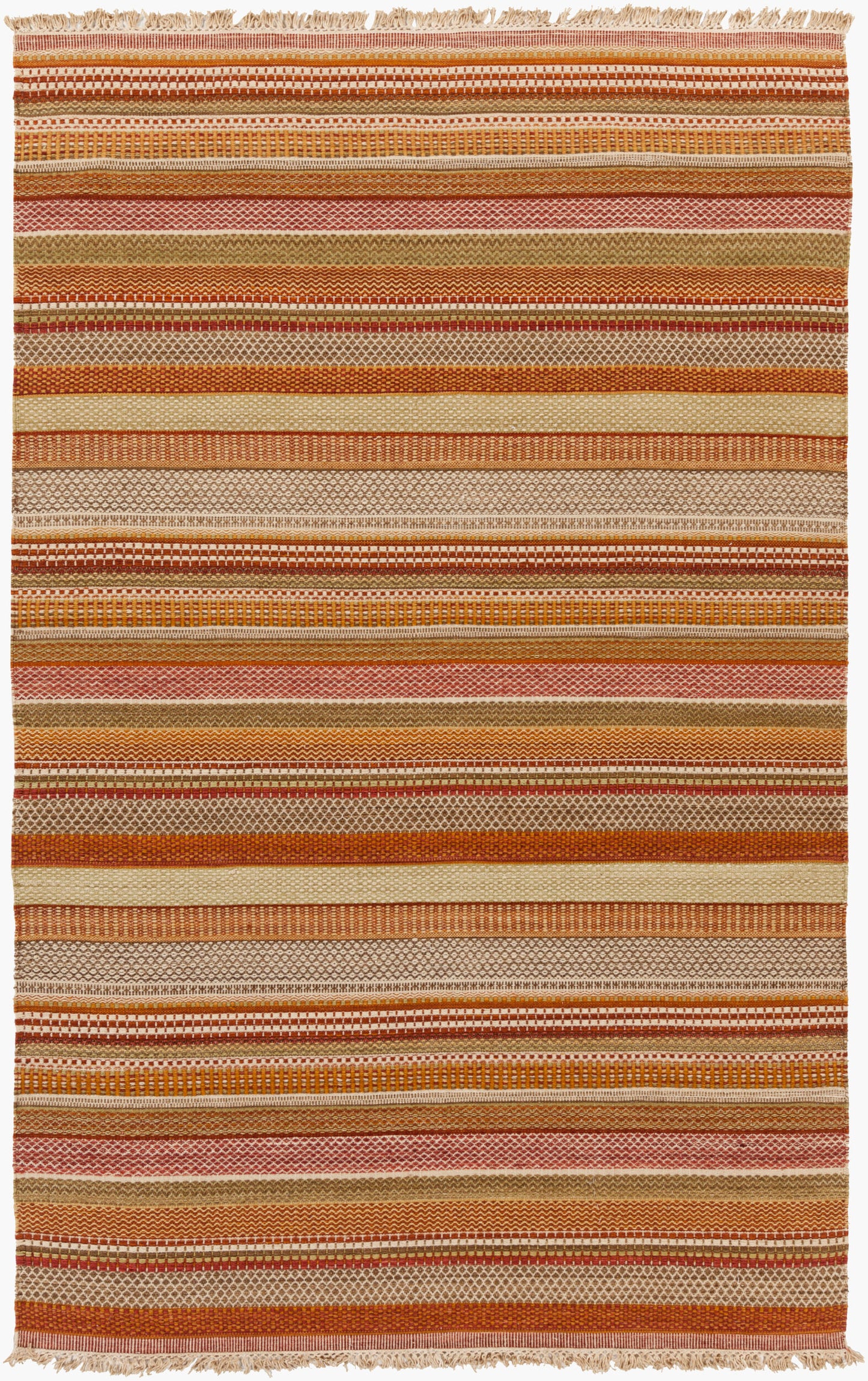 Alfombra decorativa de lana hecha a mano Tibet TIB-4001 de 2' x 3'
