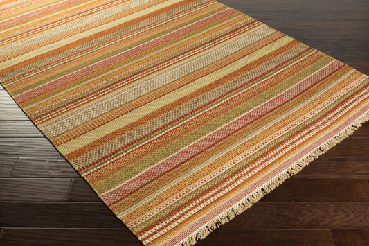 Alfombra decorativa de lana hecha a mano Tibet TIB-4001 de 2' x 3'