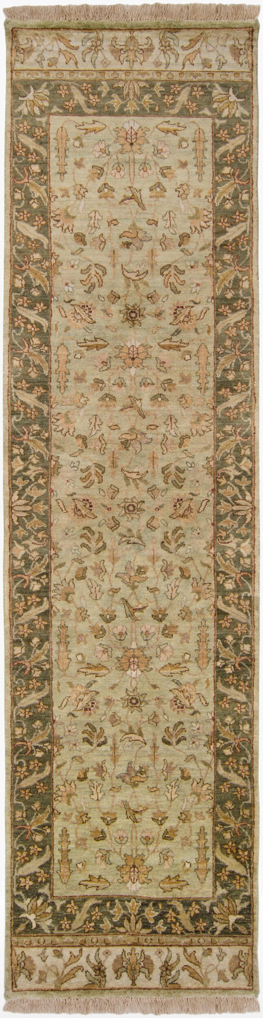 Timeless TIM-7905 10ft Runner Handmade Wool Runner Rug