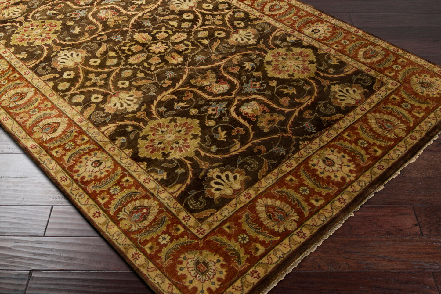 Timeless TIM-7920 2' x 3' Handmade Wool Accent Rug