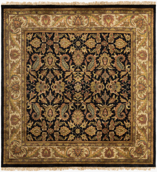Taj Mahal TJ-1047 8ft Square Handmade Wool Area Rug